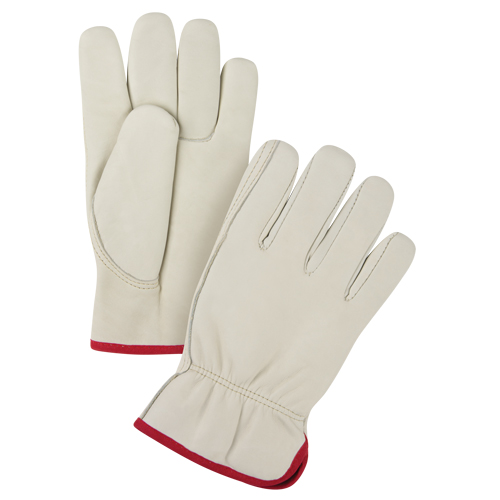 Gants de conducteur de premi&egrave;re qualit&eacute;, Petit, Paume en Cuir fleur de vache Mukwa Safety Services