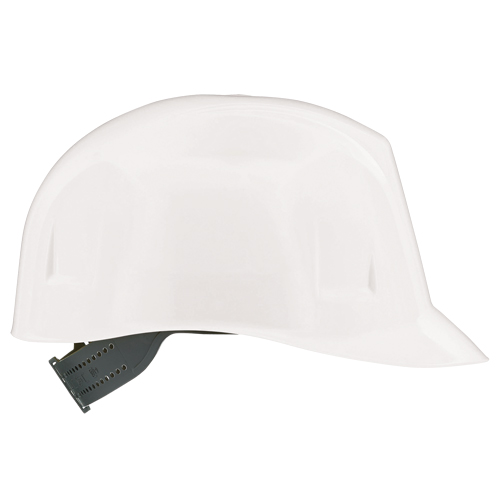 Casquette antichocs de North, Suspension &agrave; douille, Blanc Mukwa Safety Services