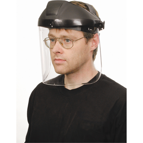Fibre-Metal&reg; Protecto-Shield&reg; Protection Faceshield, Propionate, Clear Tint Mukwa Safety Services