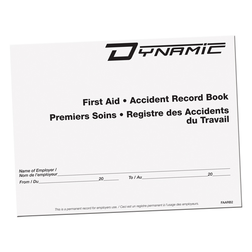Dynamic Accident Record Book Mukwa Safety Services