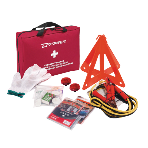 Dynamic Extreme Road Hazard First Aid Kit, Class 1 Medical Device, Nylon Bag Mukwa Safety Services