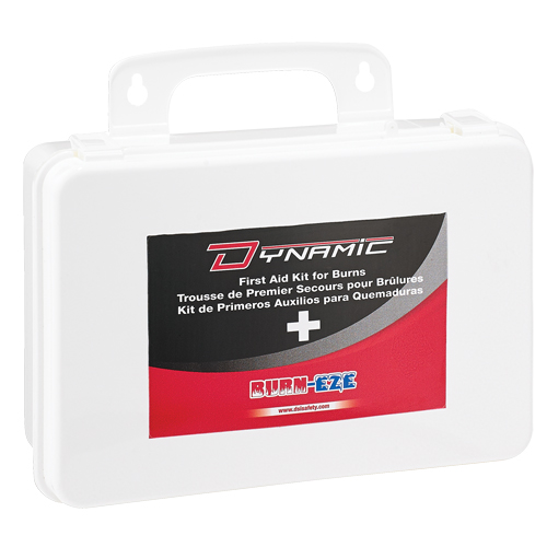 Dynamic Industrial Burn First Aid Kit, 16-unit Plastic Box, Class 2 Mukwa Safety Services