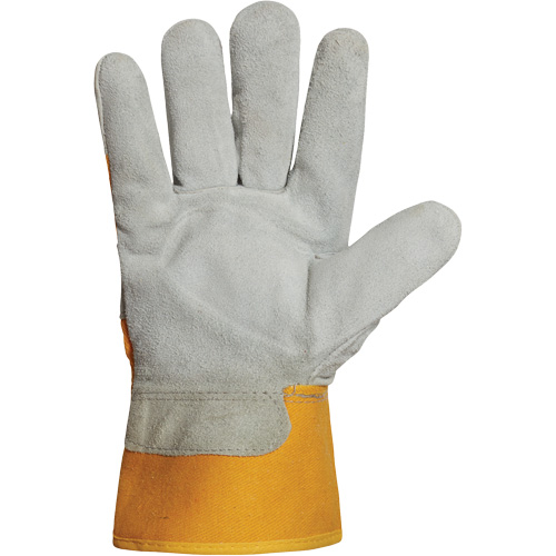 Gants d'ajusteur pour l'hiver Endura, Grand, Paume en Cuir refendu, Doublure en Boa Mukwa Safety Services