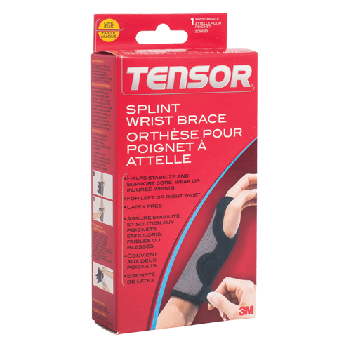 Tensor Wrist Brace, Neoprene, One Size Mukwa Safety Services