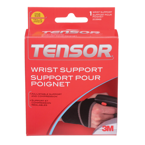 Support pour poignet Tensor, N&eacute;opr&egrave;ne, Taille unique Mukwa Safety Services