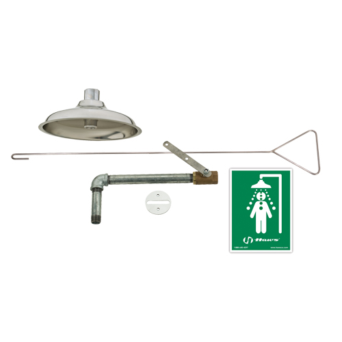 Drench Shower, Ceiling-Mount Mukwa Safety Services