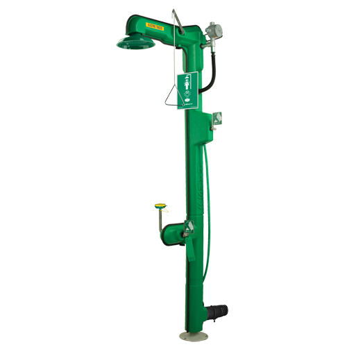 Freeze Protected Eyewash and Shower Mukwa Safety Services