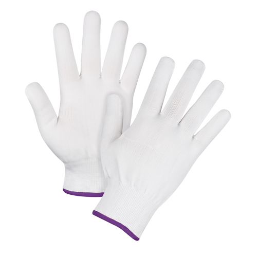 Gants tricot&eacute;s sans couture, Polyester, Calibre 15, Dames/T-petit Mukwa Safety Services
