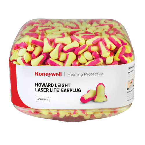 Howard Leight Laser Lite&reg; Earplugs, Bulk - Canister Mukwa Safety Services