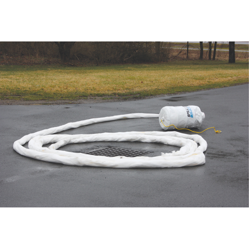 Barrage Spillver Bullet, Huile seulement, 100' lo x 5" la, Absorption 28 gal. Mukwa Safety Services
