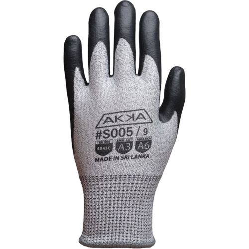 Gants r&eacute;sistant aux coupures, Taille 2T-Grand/11, Calibre 13, Rev&ecirc;tement Mousse de nitrile, Enveloppe en Dyneema, ASTM ANSI niveau A3/EN 388 niveau C Mukwa Safety Services