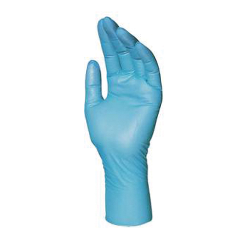 Gants jetables Solo Ultra 997, T-Grand, Nitrile, 4 mils, Sans poudre, Bleu Mukwa Safety Services