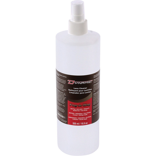 Dynamic Lens Cleaning and Anti Fog Solution, 500 ml Mukwa Safety Services