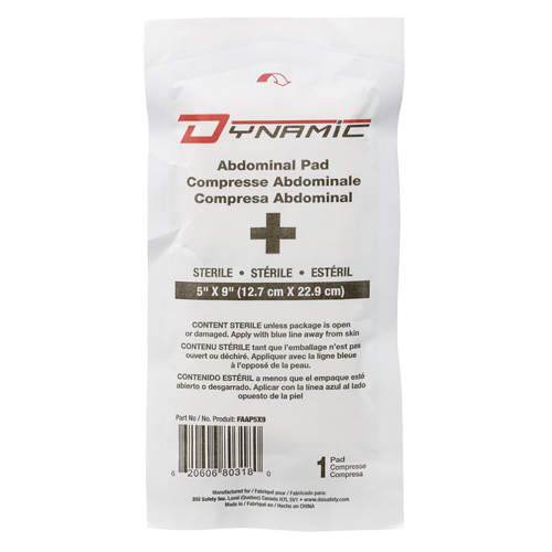 Dynamic Abdominal Pad Mukwa Safety Services