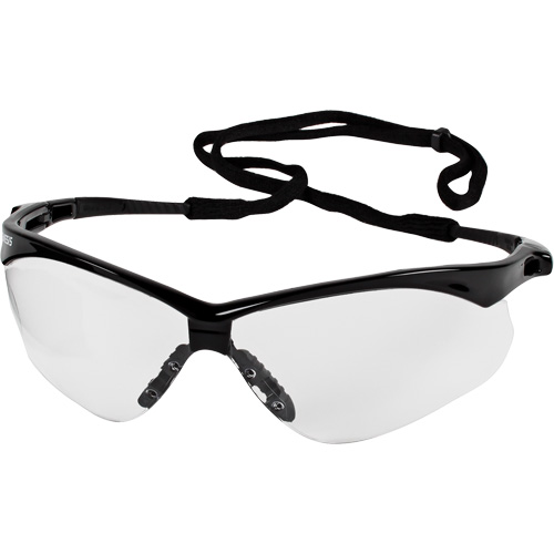 Lunettes de s&eacute;curit&eacute; Nemesis de Kleenguard, Lentille Transparent, Anti-&eacute;gratignures, ANSI Z87+/R&eacute;pond ou surpasse la norme CSA Z94.3 Mukwa Safety Services
