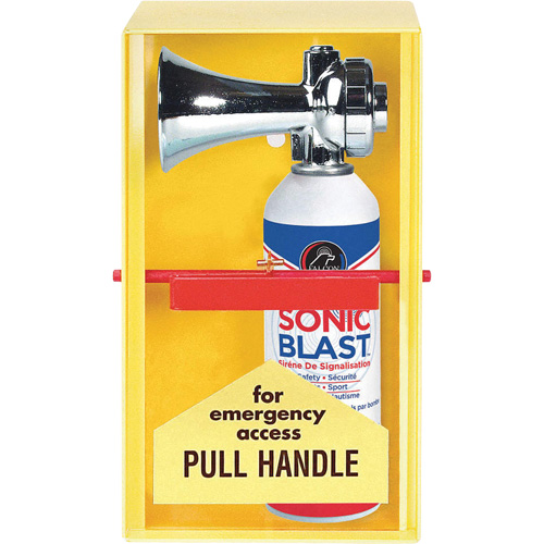 Poste d'alarme d'urgence avec avertisseur sonore Mukwa Safety Services