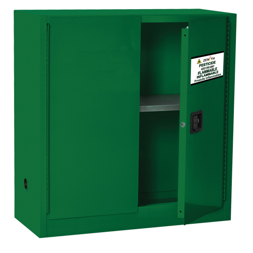 Armoire de rangement pour pesticides, 30 gal., 44" h x 43" l x 18" p Mukwa Safety Services