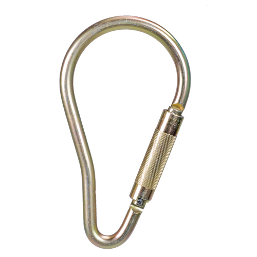 Carabiner, Steel, 5000 lbs Capacity Mukwa Safety Services