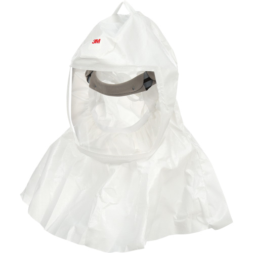 Versaflo Hood with Integrated Head Suspension, Large/Medium, Soft Top, Single Shroud Mukwa Safety Services