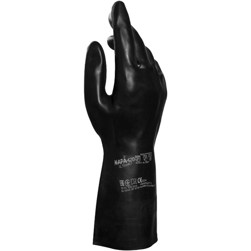 Gants Technic NS-420, Taille 6/T-petit, 12,5" lo, Latex/N&eacute;opr&egrave;ne, Doublure en Ouat&eacute;e, 30 mils Mukwa Safety Services
