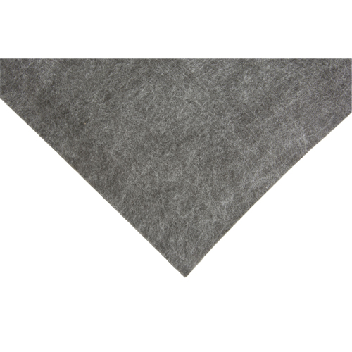 Tapis absorbant adh&eacute;sif, 18" la x 50' lo, Poids moyen Mukwa Safety Services
