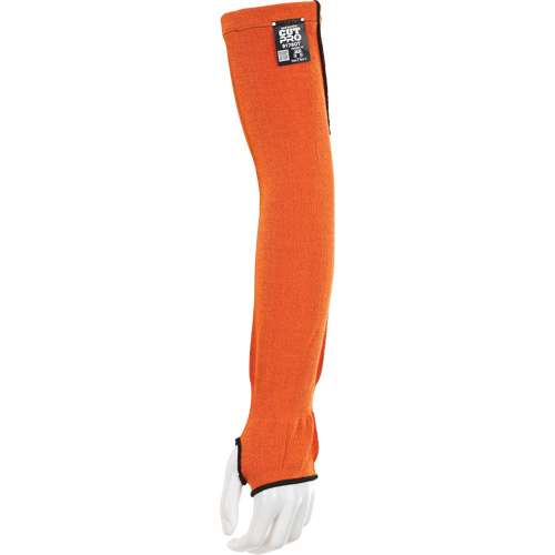 Memphis&reg; Sleeves, Kevlar&reg;, 18", ASTM ANSI Level A5, Orange Mukwa Safety Services