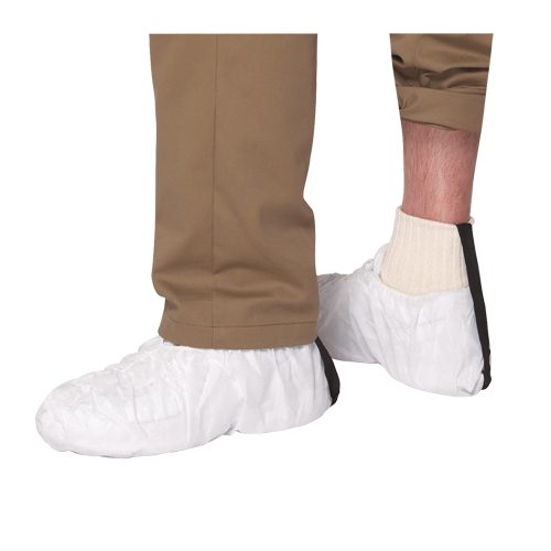 ProShield&reg; 30 Shoe Covers, X-Large, Polypropylene, White Mukwa Safety Services