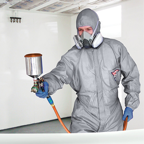 ProPlus Gard Protective Coveralls, Nylon, 2X-Large, Grey Mukwa Safety Services