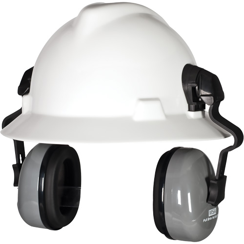 Sound Control SH Full-Brim Hat Earmuff, Cap Mount, 25 NRR dB Mukwa Safety Services