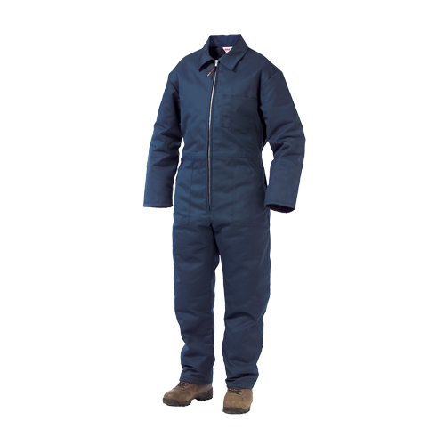 Combinaison en serge doubl&eacute;e, Hommes, Bleu marine, Taille Grand Mukwa Safety Services