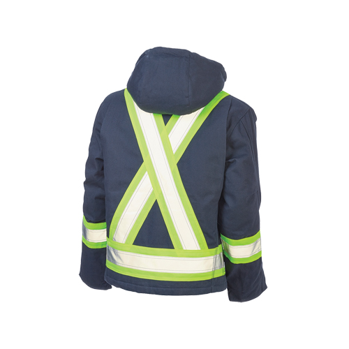 Manteau de s&eacute;curit&eacute;, Bleu marine, Grand Mukwa Safety Services