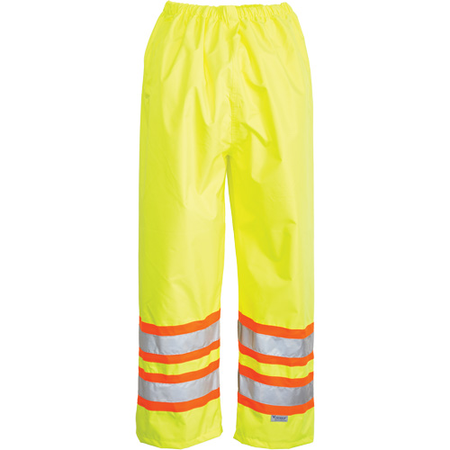 Pantalons avec taille &eacute;lastique Open Road, Polyester, Petit, Jaune lime haute visibilit&eacute; Mukwa Safety Services