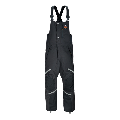 N-Ferno 6471 Thermal Bib Overalls, Men's, Small, Black Mukwa Safety Services