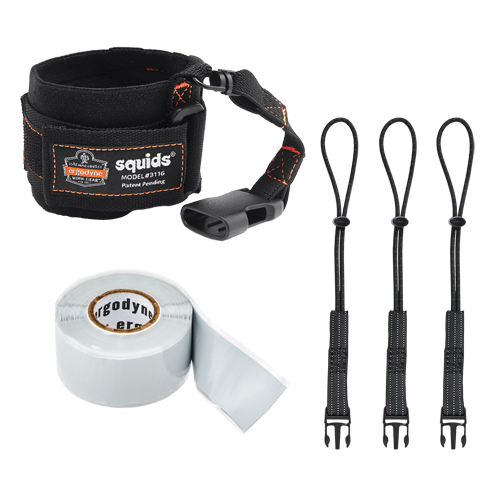 Squids&reg; 3192 Wrist Lanyard Tethering Kit Mukwa Safety Services