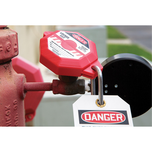 Stopout&reg; Valve Handle Lockout, Gate Type Mukwa Safety Services