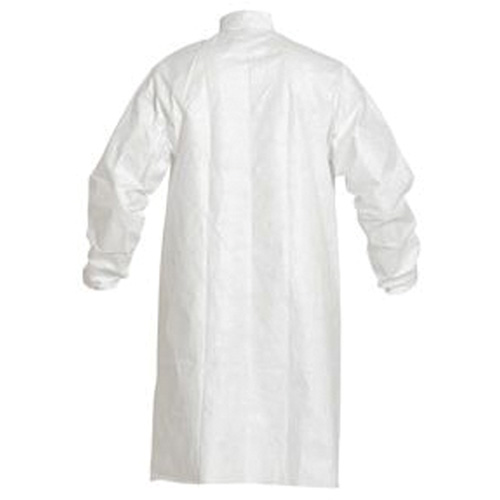 Lab Coat, Tyvek&reg; IsoClean&reg;, White, Small Mukwa Safety Services