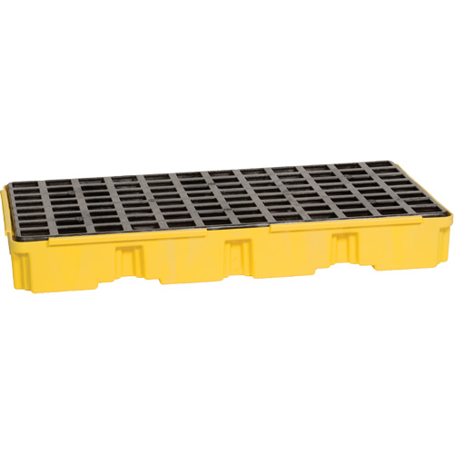Modular Spill Platform, 30 US gal. Spill Capacity, 51.5" x 26.25" x 6.5" Mukwa Safety Services