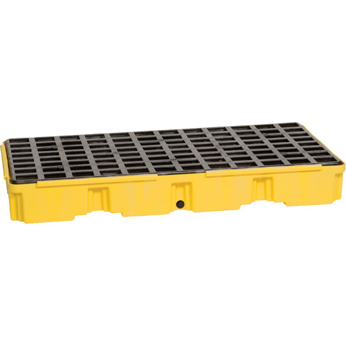 Plateforme de d&eacute;versement modulaire, Capacit&eacute; de d&eacute;versement 30 gal. US, 51,5'' x 26,25" x 6,5" Mukwa Safety Services