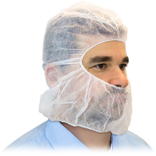Disposable Hood, Polypropylene, White Mukwa Safety Services