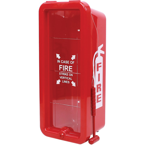Fire Extinguisher Cabinet, 8" W x 19" H x 6.375" D Mukwa Safety Services