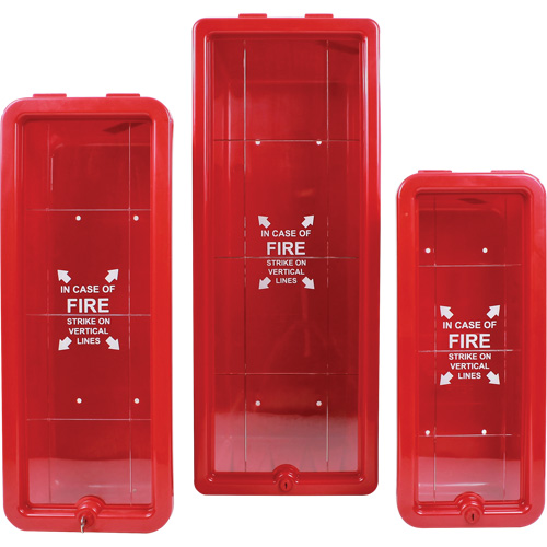 Fire Extinguisher Cabinet, 9" W x 23" H x 7" D Mukwa Safety Services