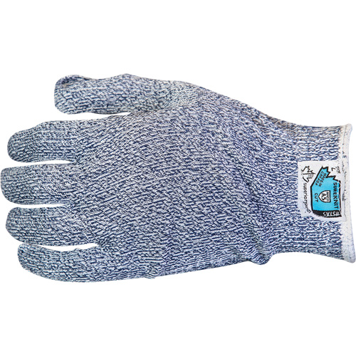 Sure Knit Cut-Resistant Glove, Size X-Small, 13 Gauge, HPPE Shell, ASTM ANSI Level A5 Mukwa Safety Services