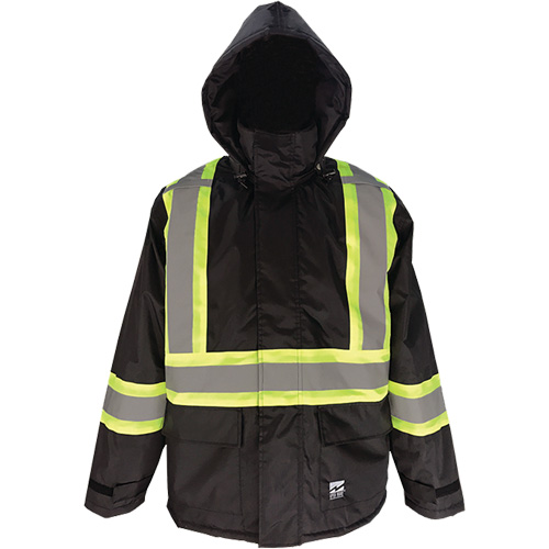 Manteau Open Road, Polyur&eacute;thane, Noir, Petit Mukwa Safety Services