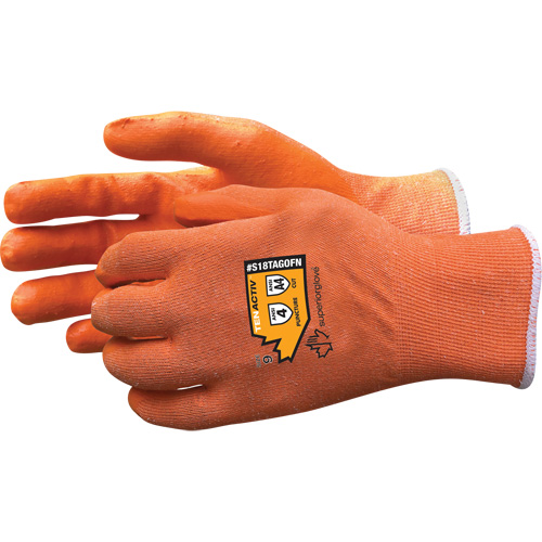 Gants en fibre de filament composite, Taille 5, Calibre 18, Rev&ecirc;tement Mousse de nitrile, Enveloppe en TenActiv, ASTM ANSI niveau A4 Mukwa Safety Services