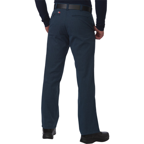 Pantalons de travail taille basse Westex UltraSoft, 28, x 32, Bleu marin, 12,4 cal/cm2 Mukwa Safety Services