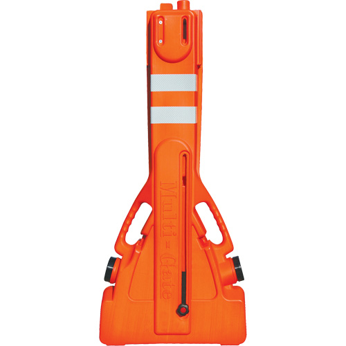 Barricade Multi-Gate, 43" h x 90" lo, Orange Mukwa Safety Services