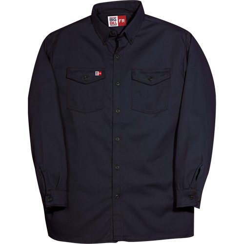 Chemise &agrave; boutons Westex UltraSoft, Moyen (grande taille), Bleu marin Mukwa Safety Services