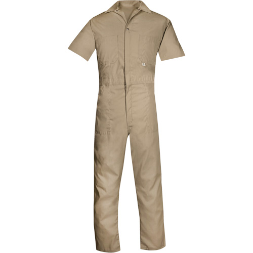 Combinaison &agrave; manches courtes, Hommes, Havane, Taille Moyen Mukwa Safety Services
