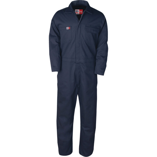 Westex UltraSoft&reg; Unlined Work Coveralls, Size 36, Navy Blue, 8.7 cal/cm² Mukwa Safety Services