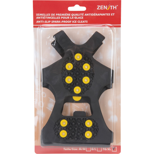 Semelles antid&eacute;rapantes et anti&eacute;tincelles pour la glace, Laiton, Traction Crampon, T-Grand Mukwa Safety Services